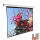 Electric in ceiling canvas motorized projection screens